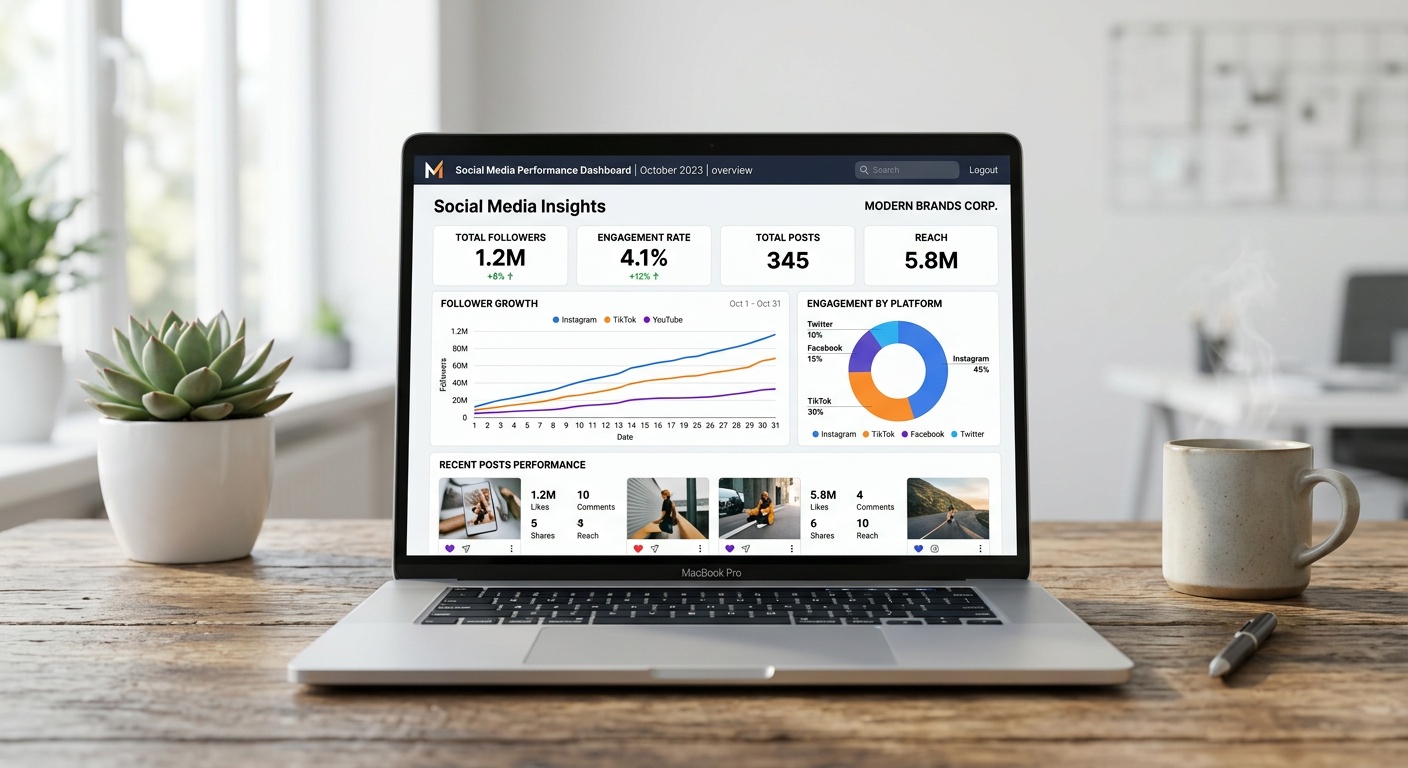 Social Media Marketing Plan Template for Growing Small Businesses